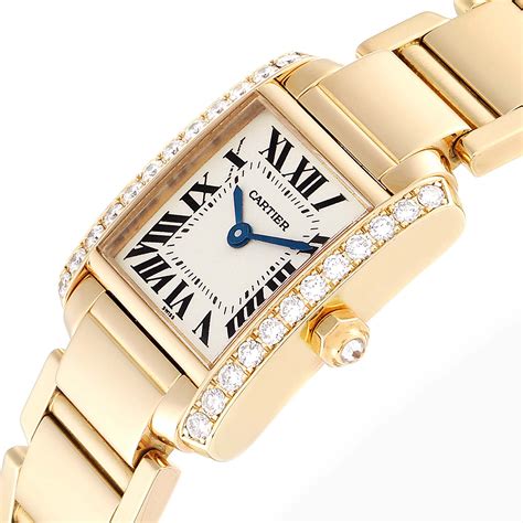 ladies cartier tank watch|cartier ladies tank francaise watch.